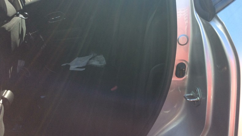 内装後方シート