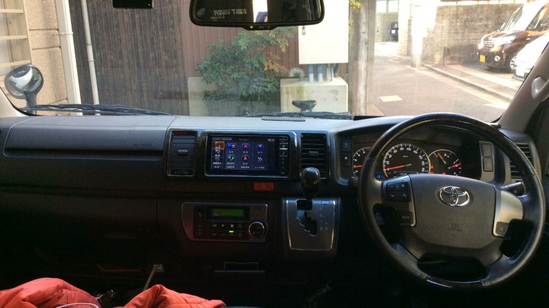 内装インパネ全体