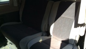 内装後方シート