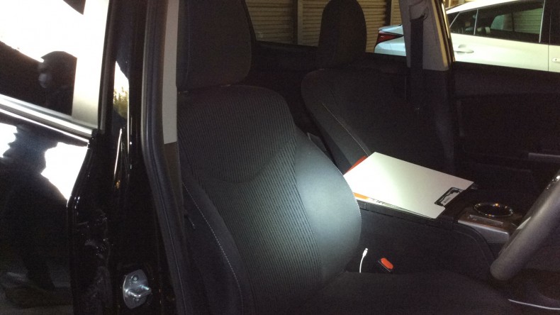 内装前方シート