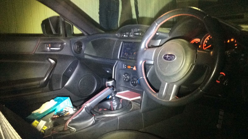 内装インパネ全体