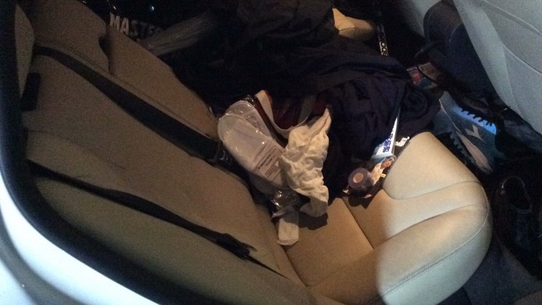 内装後方シート