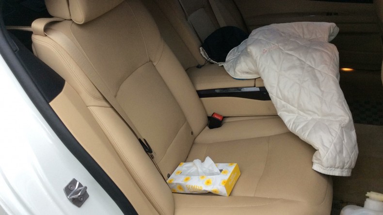 内装後方シート