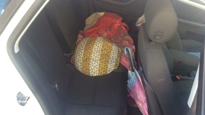 内装後方シート