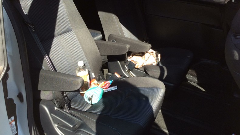 内装後方シート