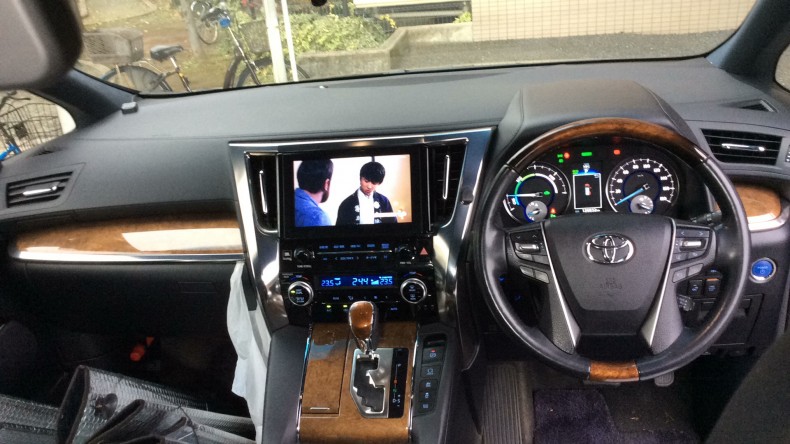 内装インパネ全体