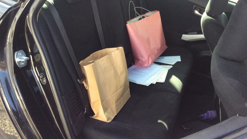 内装後方シート