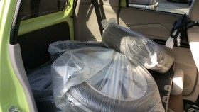 内装後方シート