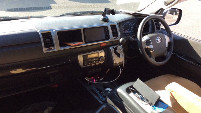 内装インパネ全体