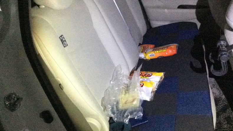 内装後方シート