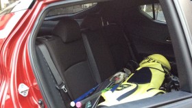 内装後方シート