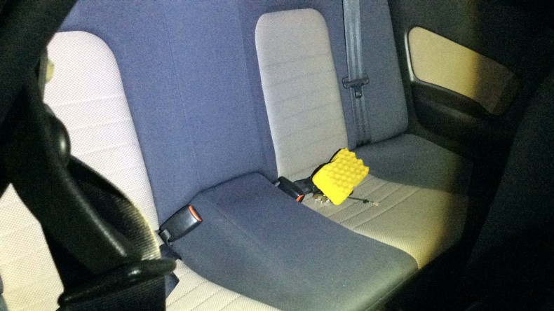 内装後方シート