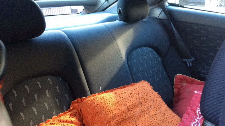 内装後方シート