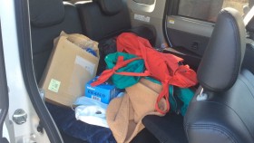 内装後方シート