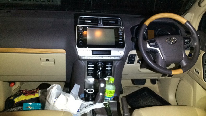 内装インパネ全体