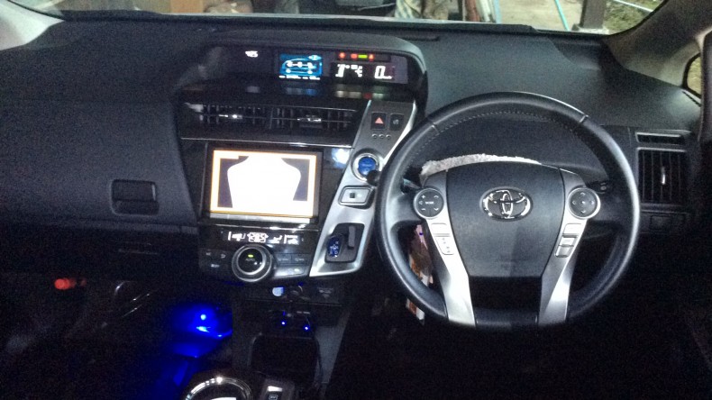 内装インパネ全体