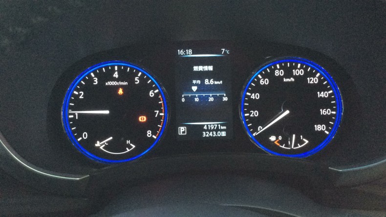 内装メーター