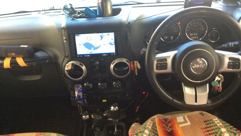 内装インパネ全体