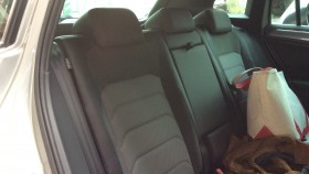 内装後方シート