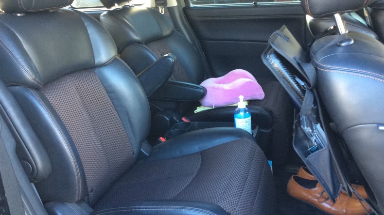 内装後方シート