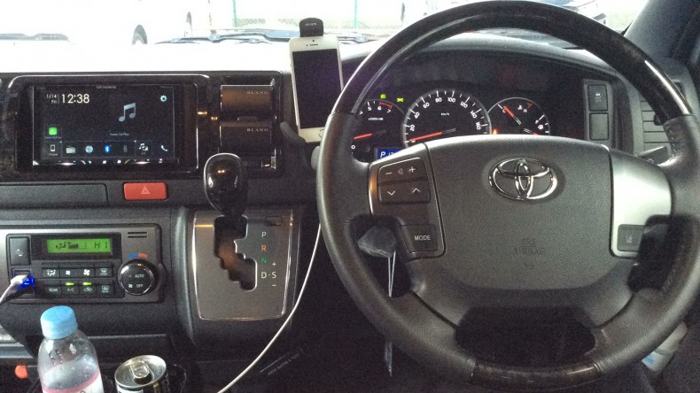 内装インパネ全体