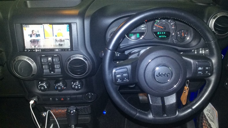 内装インパネ全体