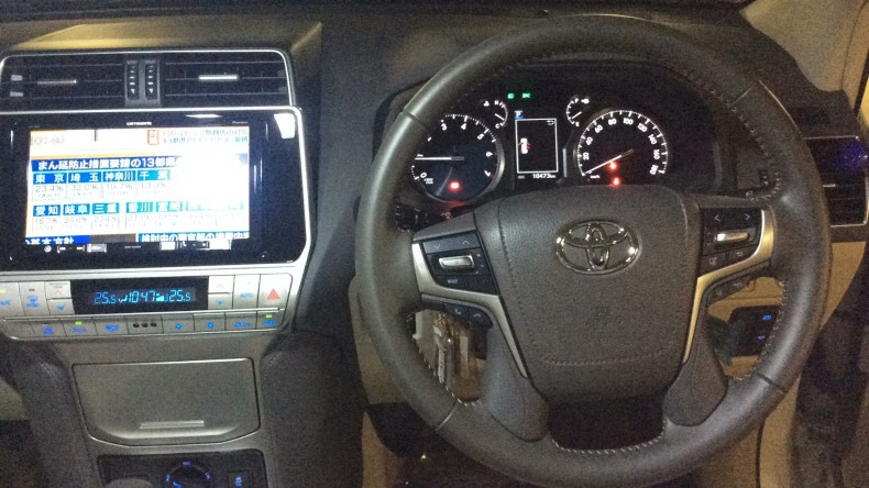 内装インパネ全体