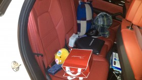 内装後方シート