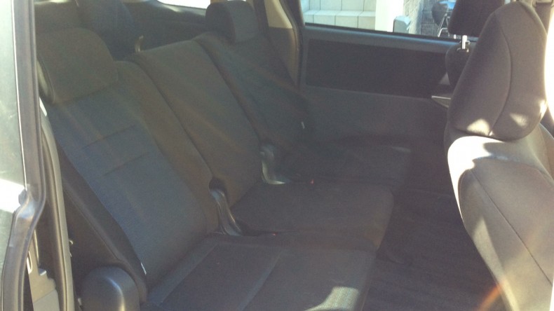 内装後方シート