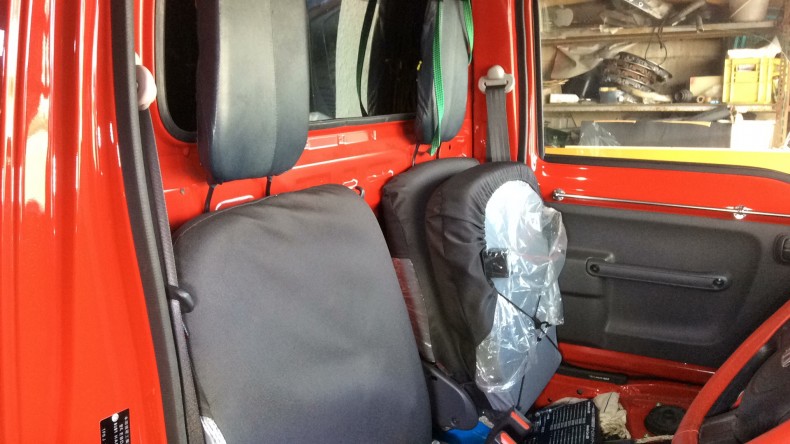 内装前方シート