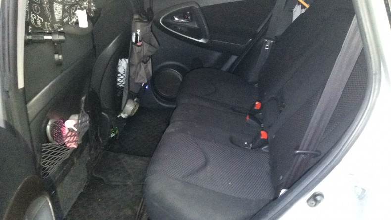 内装後方シート