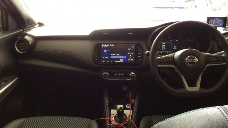 内装インパネ全体