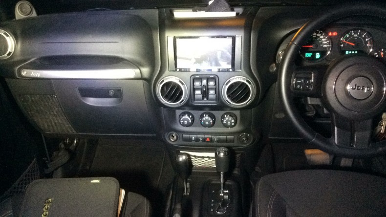 内装インパネ全体