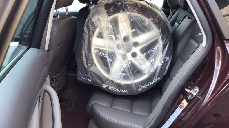 内装後方シート