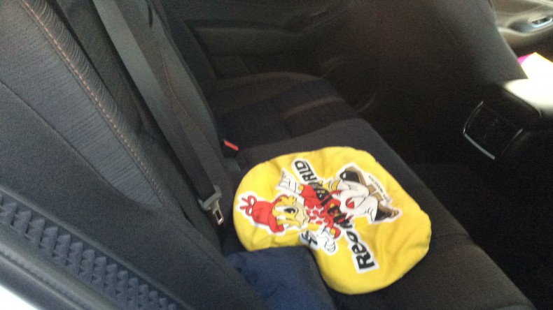 内装後方シート