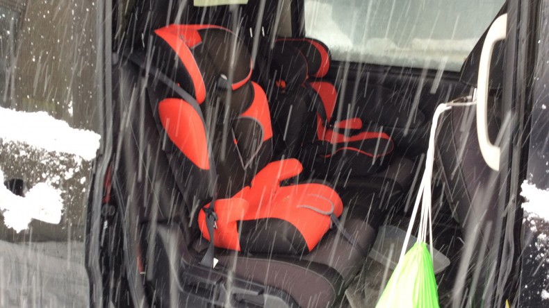 内装後方シート