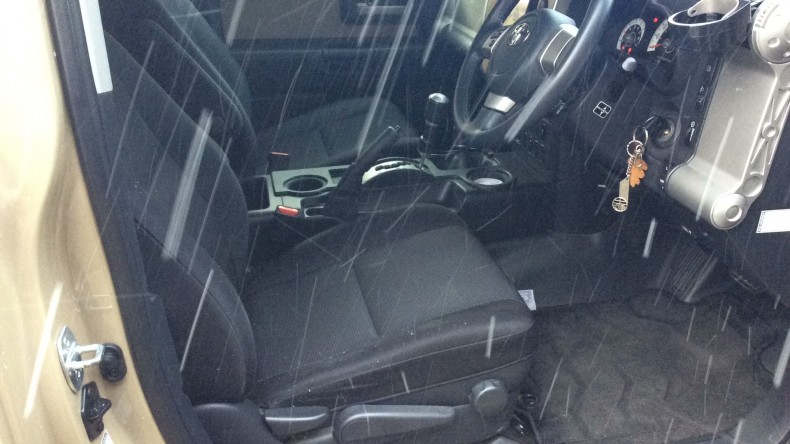 内装前方シート