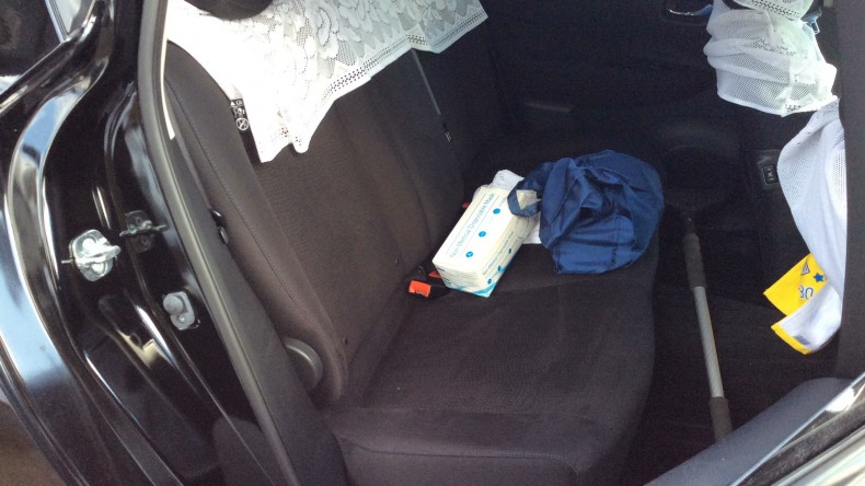 内装後方シート