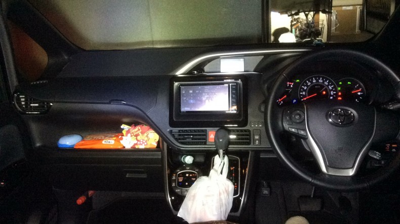 内装インパネ全体