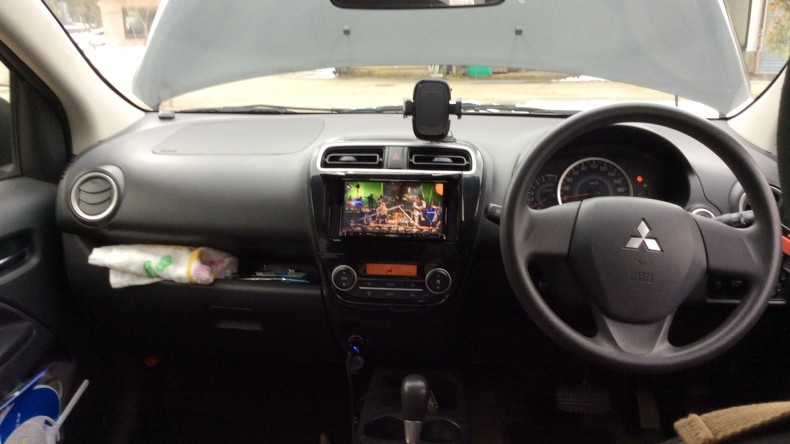 内装インパネ全体