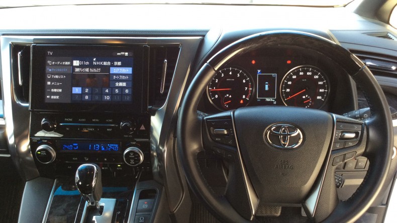 内装インパネ全体