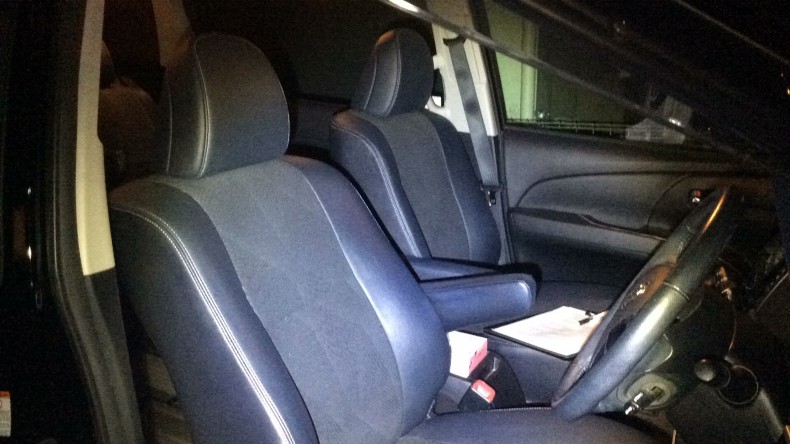 内装前方シート