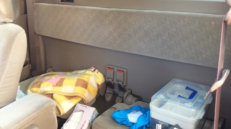 内装後方シート