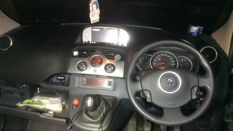 内装インパネ全体