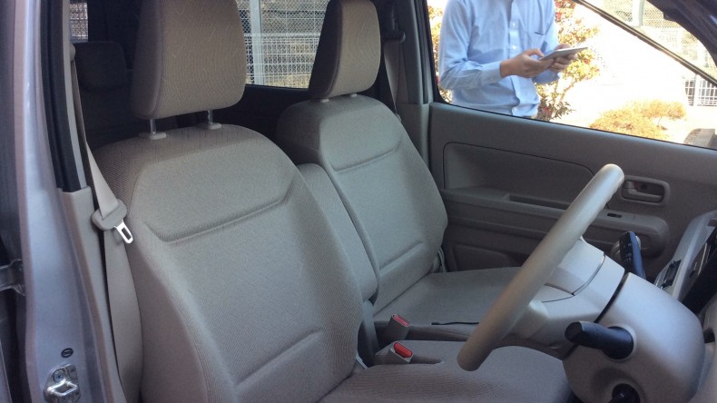 内装前方シート