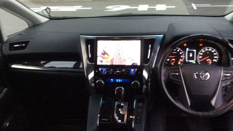 内装インパネ全体