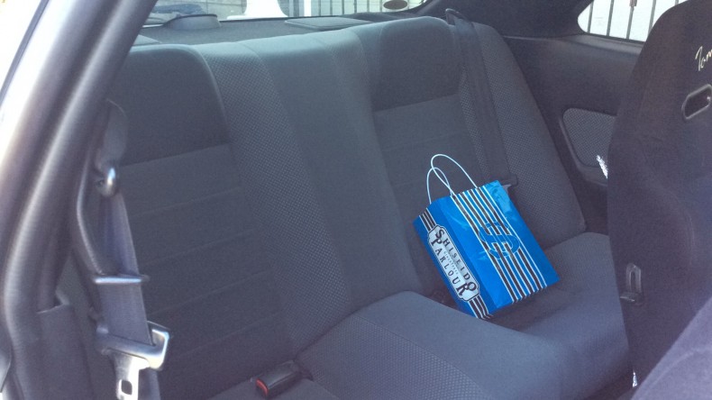 内装後方シート