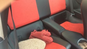 内装後方シート