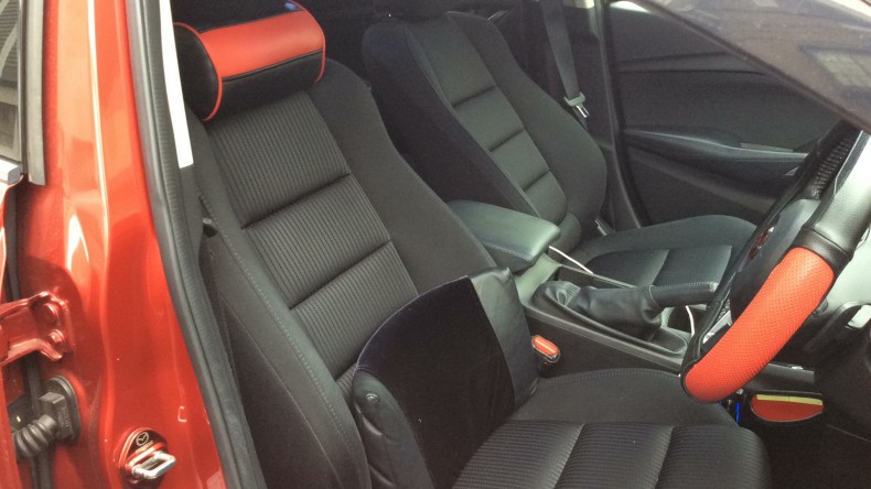 内装前方シート