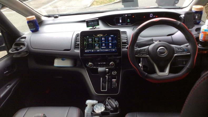 内装インパネ全体